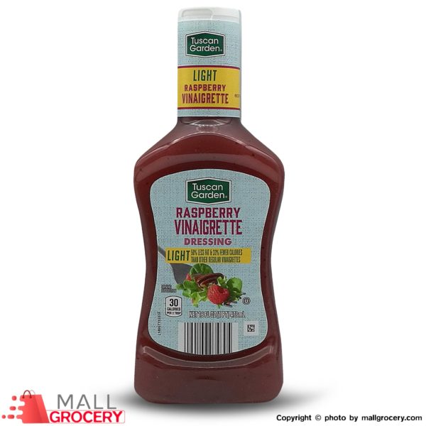 Tuscan Garden-Light Raspberry Vinaigrette Dressing 16 Fl Oz 473 Ml