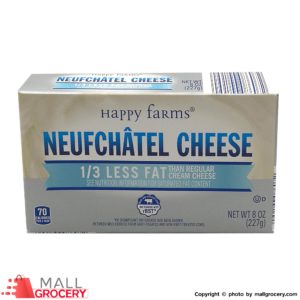 Happy Farms-Neufchatel Cheese 1/3 Less Fat 8 oz 227 g