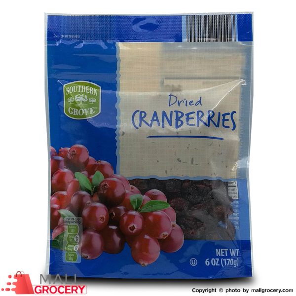 Southern Grove-Dried Cranberries 6 Oz 170 Gr