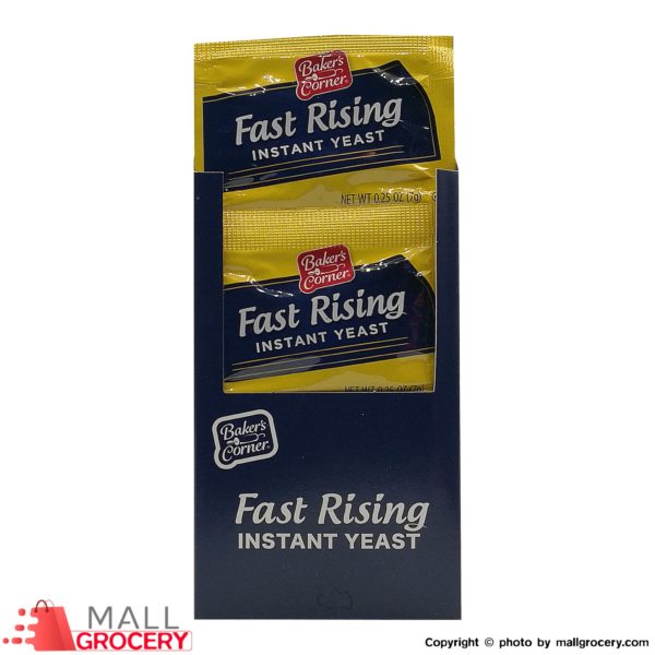 Baker s Corner-Fast Rising Instant Yeast 3x0.25 Oz