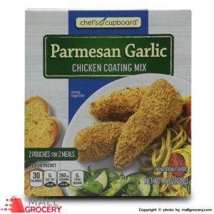 Chef s Cupboard-Parmesan Garlic Chicken Coating Mix 4.5 Oz 128 Gr