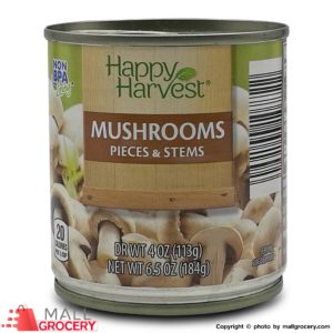 Happy Harvest-Mushrooms Pieces Stems 14 Oz 425 Gr