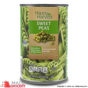 Happy Harvest-Sweet Peas No Artificial Preservatives 15 Oz 425 Gr