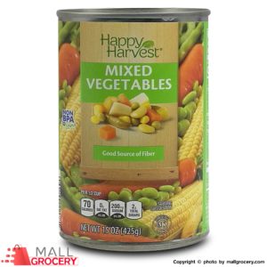 Happy Harvest-Mixed Vegetables Good Source Of Fiber 15 Oz 425 Gr