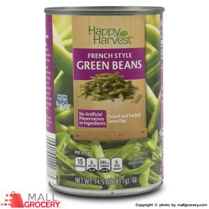 Happy Harvest-French Style Green Beans No Artificial Preservatives 14.5 Oz 411 Gr