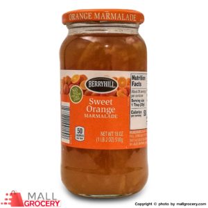 Berryhill-Sweet Orange Marmalade 18 Oz 510 Gr