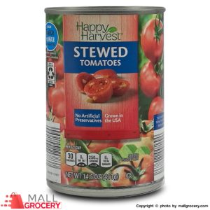 Happy Harvest-Stewed Tomatoes No Artificial Preservatives 14.5 Oz 411 Gr