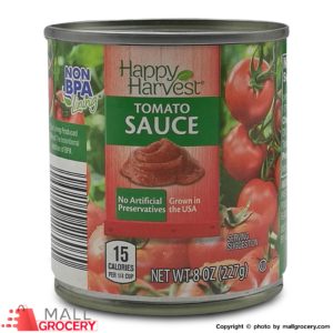 Happy Harvest-Tomatoes Sauce No Artificial Preservatives 8 Oz 227 Gr