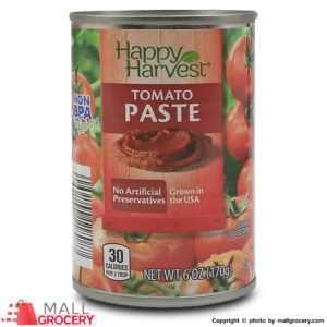 Happy Harvest-Tomato Paste No Artificial Preservatives 6 Oz 170 Gr
