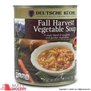 Deutsche Küche-Fall Harvest Vegetable Soup 28 Oz 794 Gr