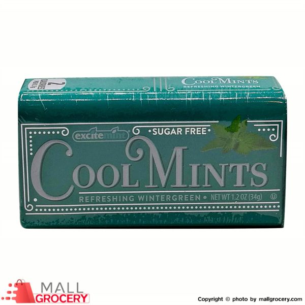 Cool Mints-Refreshing Wintergreen Sugar-Free 1.2 Oz 34 Gr