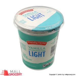 Friendly Farms-Vanilla Nonfat Yogurt Light With Other Natural Flavor Light 32 oz 907 g