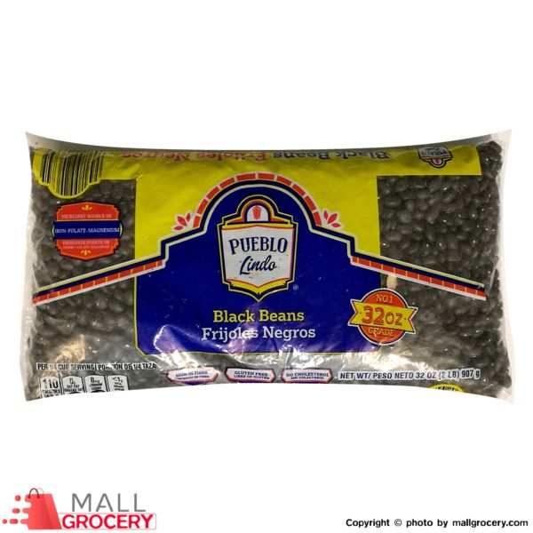 Pueblo-Black Beans 2 LB 32 Oz 2 Lb 907 Gr