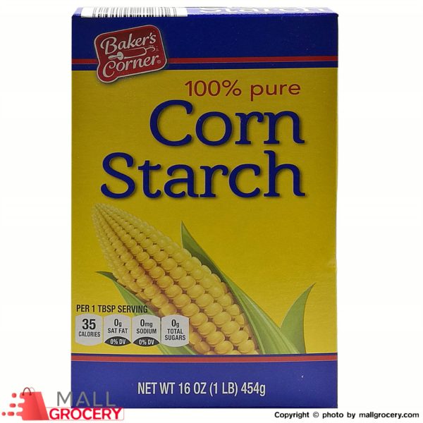 Baker s Corner-Corn Starch 16 Oz 1 Lb 454 Gr