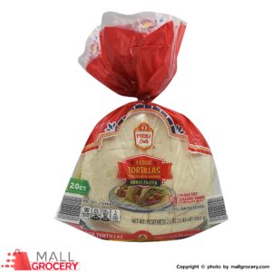 Pueblo Lindo-Flour Tortillas Small Fagita 20x6" 32 gr Bread 23 Oz 653 Gr