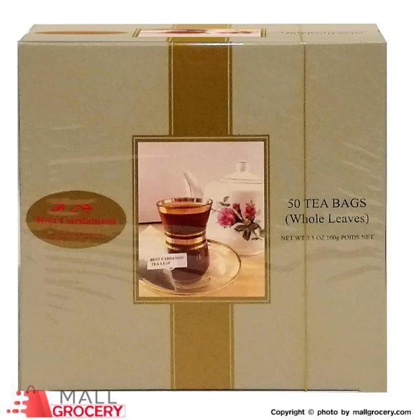 Best-50x2 gr Tea Bag Cardamom Whole Leaves
