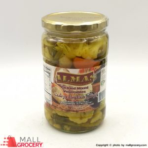 Almas-Pickled Mixed Vegetables 26 Oz 737 Gr
