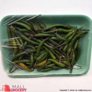 Pack Of Chili Pepper Green Yellow Fresh