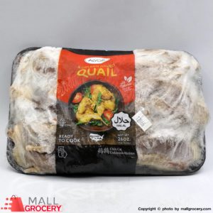 Golden Jumbo 6 Pcs Quail Alvor Halal Frozen 26 Oz 740 Gr
