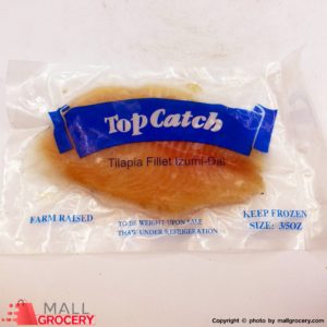 Topcatch-Tilapia Fillet Fish Izumi -dai Frozen Farm-raised 3.5 Oz