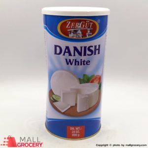 Zergut-Danish White Cheese 28 Oz 800 Gr 043717100335