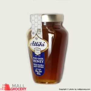 Attiki-Pure Greek Honey Wild Flora Thyme 16 Oz