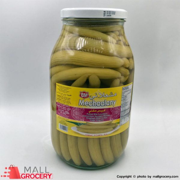 Mechaalany-Pickled Wild Cucumbers 112.64 Oz 3.193 Kg
