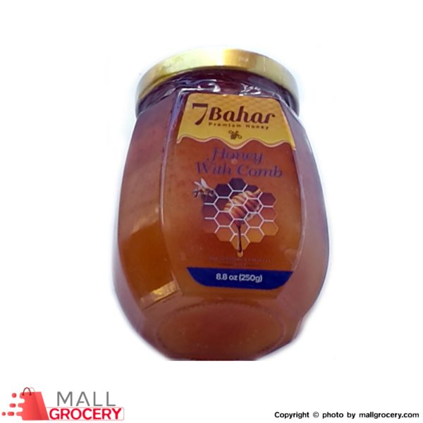 7bahar-Honey With Comb 8.8 Oz