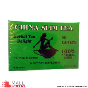 China Slim-Tea No Coffeine 16 Tea Bags 1.13 Oz