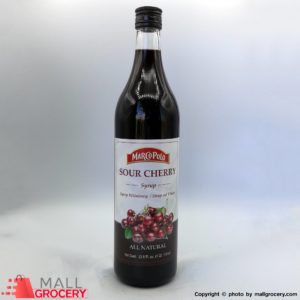 Marcopolo-Sour Cherry Syrup All Natural 33.8 Fl Oz 958 Gr