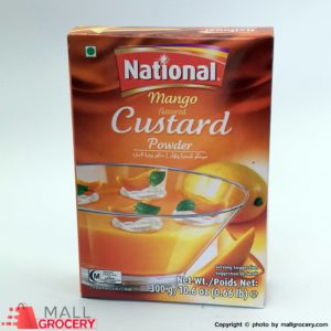 National-Mango Flavored Custard Powder 10.6 Oz 300 Gr