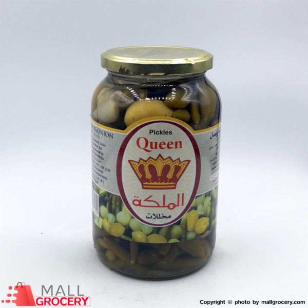 Queen-Pickles Cucumber Onion Olives 950 Gr