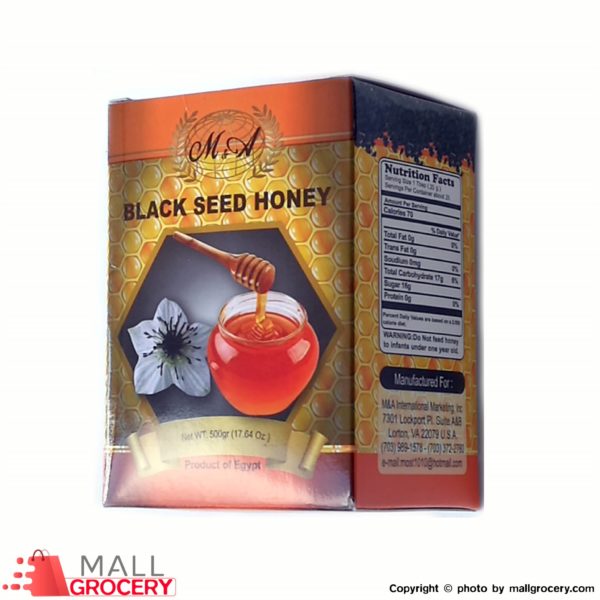 M A Black Seed Honey 17.64 Oz
