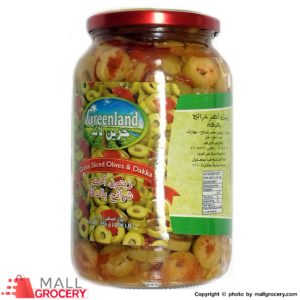 Greenland-Green Sliced Olives Dakka 950 Gr