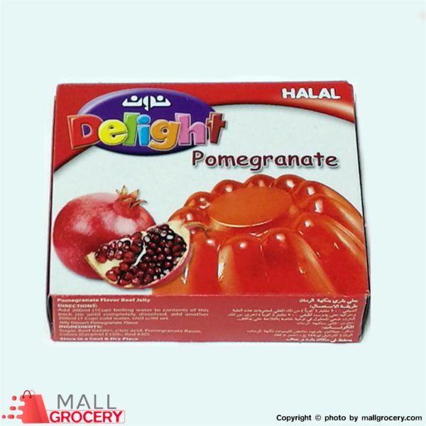 Delight-Halal Pomegranate Jelly Powder 3 Oz