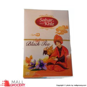 Sahar Khiz-Saffron Black Tea 20 Tea Bags