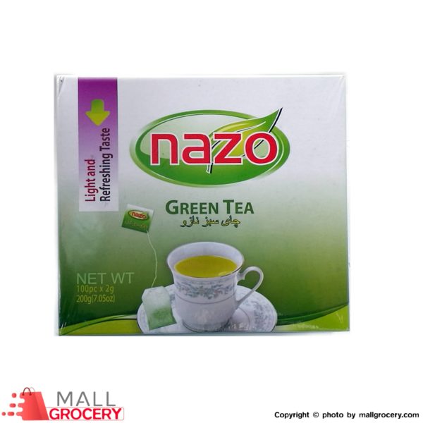 Nazo-Green Tea - 100 Tea Bags 200 Gr