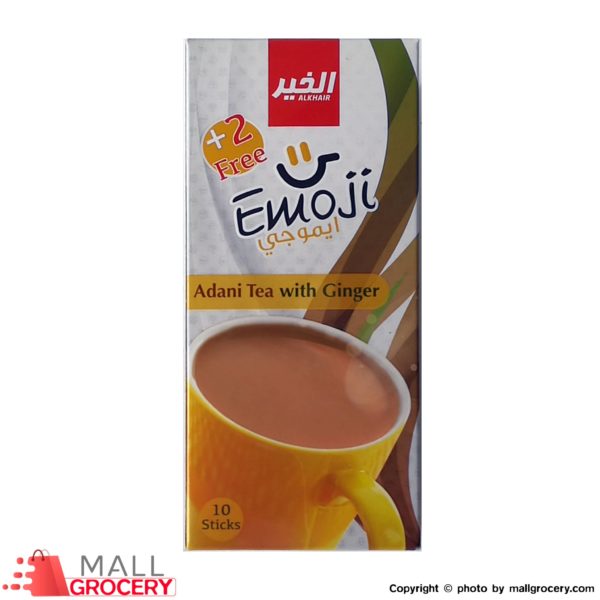 Alkhair-Adani Tea With Ginger 10 Sticks