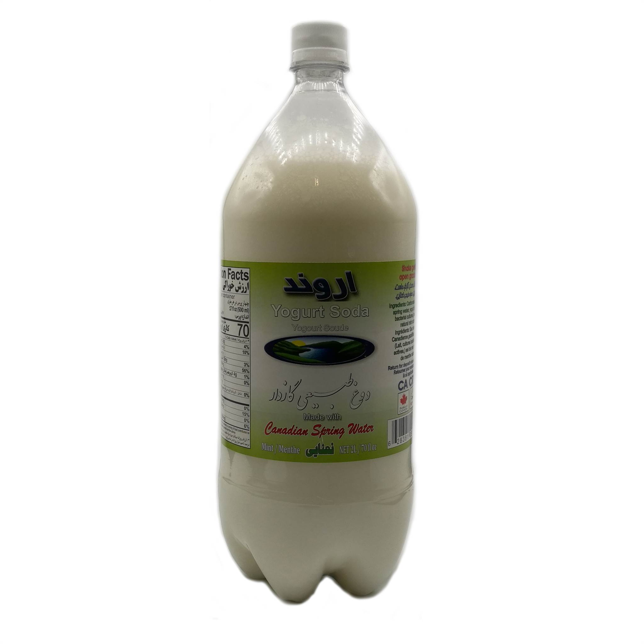 Arvand-Yogurt Drink Soda Mint 2l
