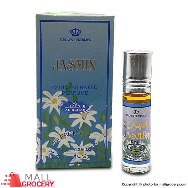 Crown Perfume-Jasmin Concentrated 0.2 Fl Oz 6 ml