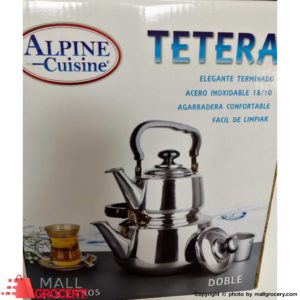 Alpine Cuisine-Tetera Double 1+3 L Tea Kettle