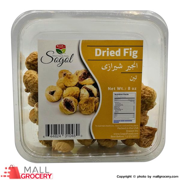 Sogol-Dried Fig 8 Oz 227 Gr