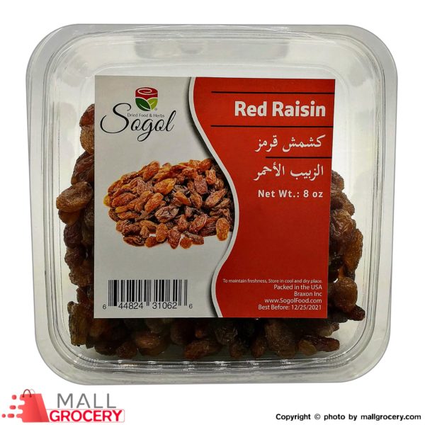 Sogol-Red Raisin 8 Oz 227 Gr