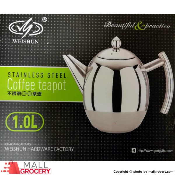 Weishun-Stainless Steel Coffee Teapot 1.0l