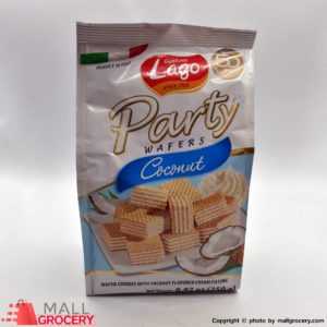 Gastone Lago Party-Wafer Coconut 8.82 Oz 250 Gr