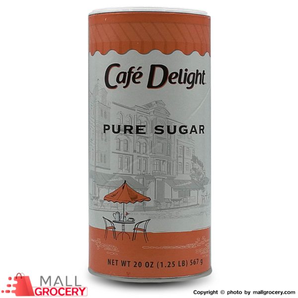 Cafe Delight-Pure Sugar 20 Oz 567 Gr