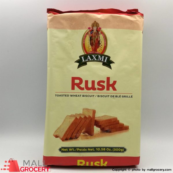 Laxmi Rusk Toasted Wheat Biscuit 10.58 Oz 300 G