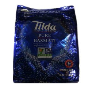 Tilda-Pure Original Basmati Rice 10 Lb Blue Bag