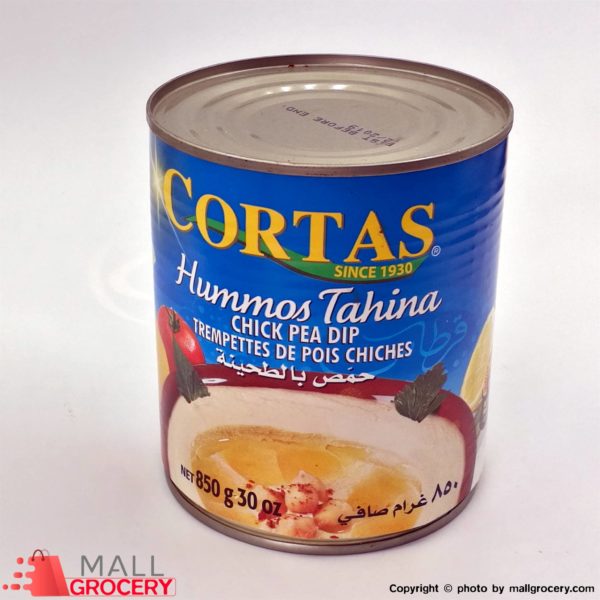Cortas-Hummos Tahina Chick Pea Dip 30 Oz 850 Gr