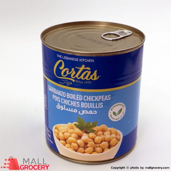Cortas-Garbanzo Boiled Chickpeas 30 Oz 850 Gr